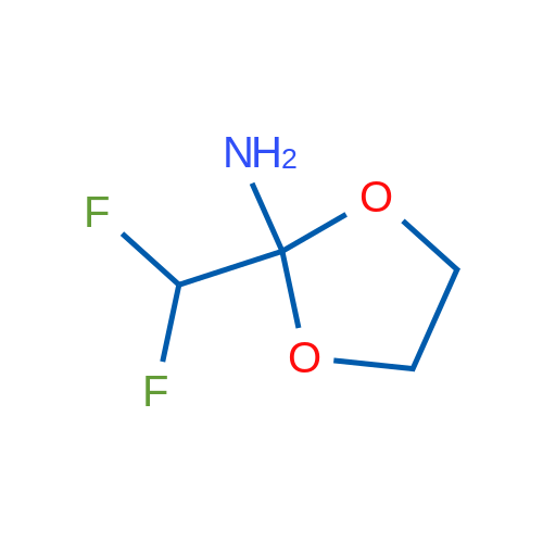 2-(Difluoromethyl)-1,3-dioxolan-2-amine 1g