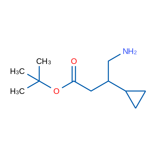 tert-Butyl 4-amino-3-cyclopropylbutanoate 1g