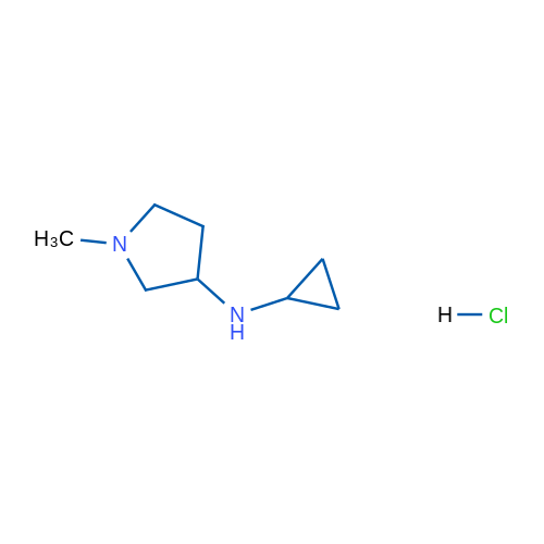 N-Cyclopropyl-1-methylpyrrolidin-3-amine hydrochloride 1g