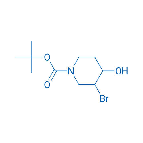 tert-Butyl 3-bromo-4-hydroxypiperidine-1-carboxylate 1g