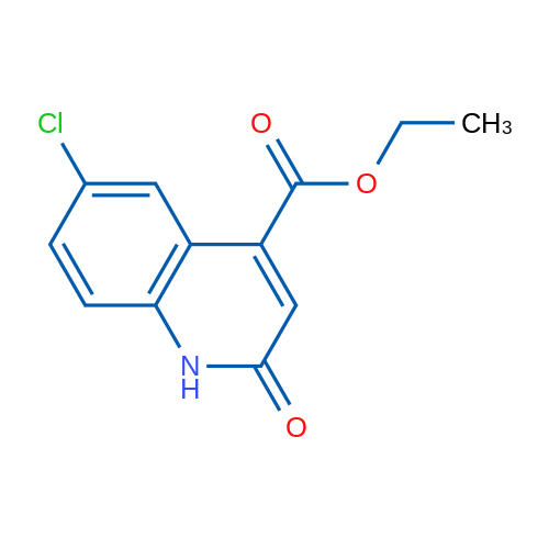 Ethyl 6-chloro-2-oxo-1,2-dihydroquinoline-4-carboxylate 1g