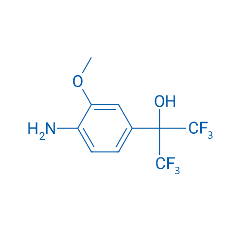 2-(4-Amino-3-methoxyphenyl)-1,1,1,3,3,3-hexafluoropropan-2-ol 250mg