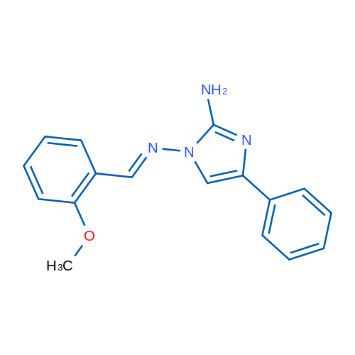 N1-[(1E)-(2-MEthoxyphenyl)methylene]-4-phenyl-1h-imidazole-1,2-diamine 1g