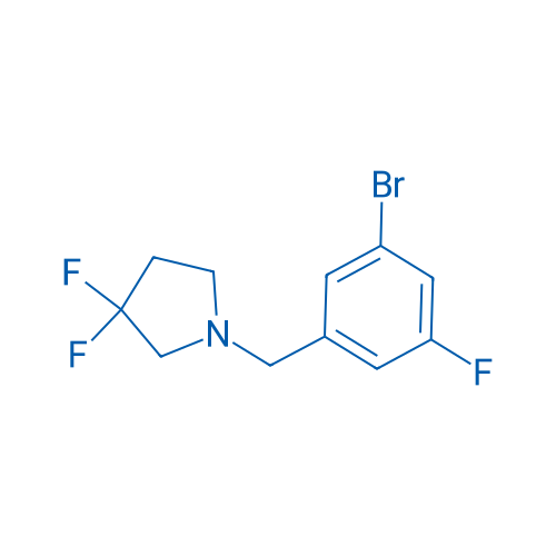 1-(3-Bromo-5-fluorobenzyl)-3,3-difluoropyrrolidine 1g