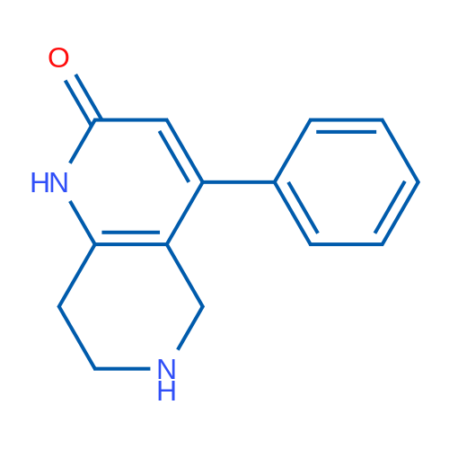 4-Phenyl-5,6,7,8-tetrahydro-1,6-naphthyridin-2(1H)-one 1g