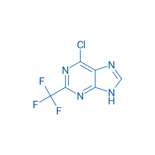 6-Chloro-2-(trifluoromethyl)-9H-purine 5g