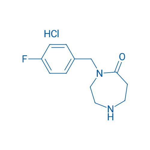 4-(4-Fluorobenzyl)-1,4-diazepan-5-one hydrochloride 250mg