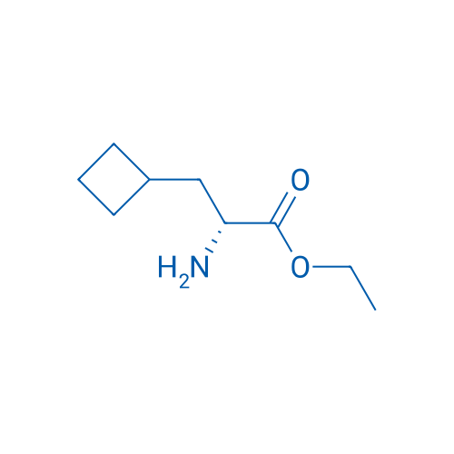 (R)-ethyl 2-amino-3-cyclobutylpropanoate 250mg