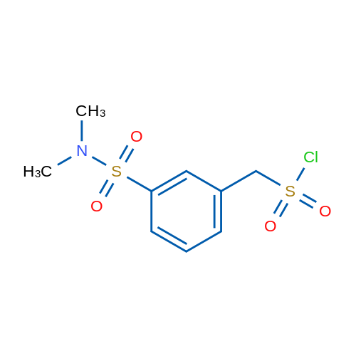 (3-(N,N-Dimethylsulfamoyl)phenyl)methanesulfonyl chloride 250mg