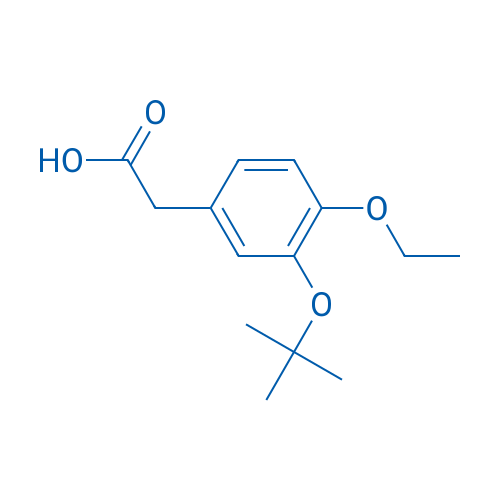 2-(3-(tert-Butoxy)-4-ethoxyphenyl)acetic acid 250mg