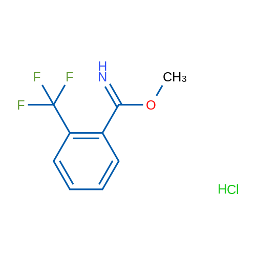 Methyl 2-(trifluoromethyl)benzimidate hydrochloride 1g