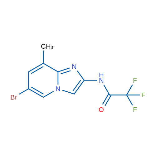 N-(6-Bromo-8-methylimidazo[1,2-a]pyridin-2-yl)-2,2,2-trifluoroacetamide 1g