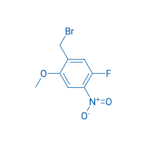 1-(Bromomethyl)-5-fluoro-2-methoxy-4-nitrobenzene 250mg