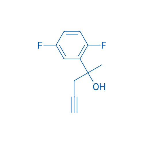 2-(2,5-Difluorophenyl)pent-4-yn-2-ol 250mg