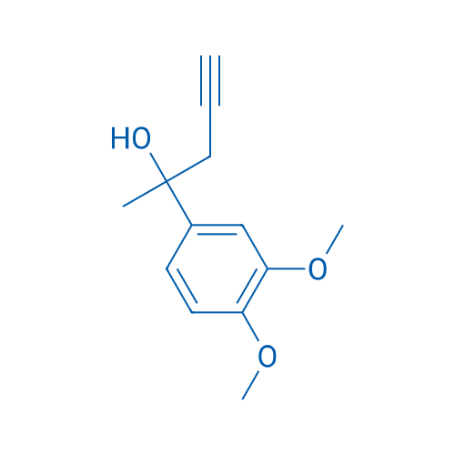 2-(3,4-Dimethoxyphenyl)pent-4-yn-2-ol 5g
