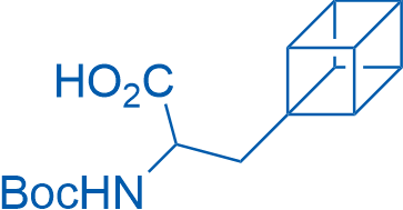 2-((tert-Butoxycarbonyl)amino)-3-(cuban-1-yl)propanoic acid 1g