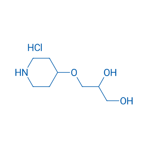 3-(Piperidin-4-yloxy)propane-1,2-diol hydrochloride 250mg