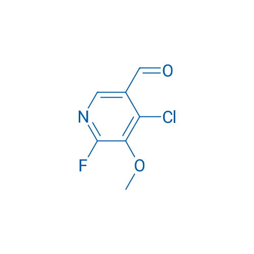 4-Chloro-6-fluoro-5-methoxynicotinaldehyde 250mg