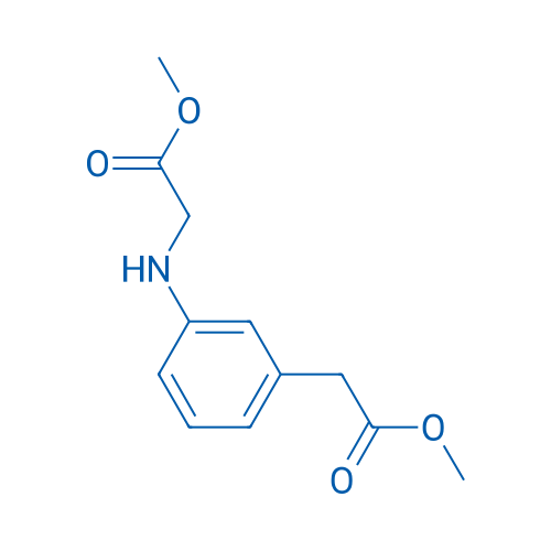 Methyl 2-(3-((2-methoxy-2-oxoethyl)amino)phenyl)acetate 1g