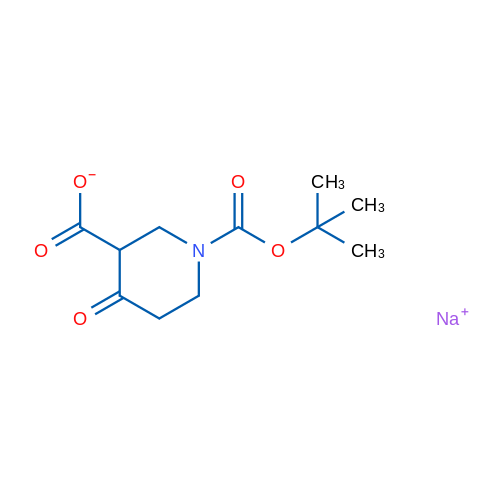 Sodium 1-(tert-butoxycarbonyl)-4-oxopiperidine-3-carboxylate 1g