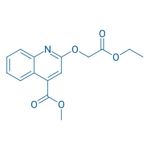 Methyl 2-(2-ethoxy-2-oxoethoxy)quinoline-4-carboxylate 1g