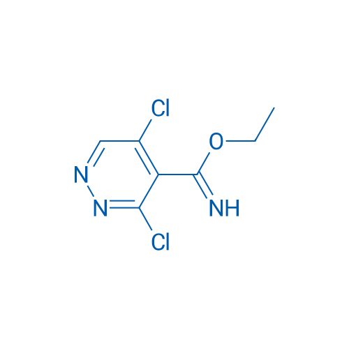 Ethyl 3,5-dichloropyridazine-4-carbimidate 250mg