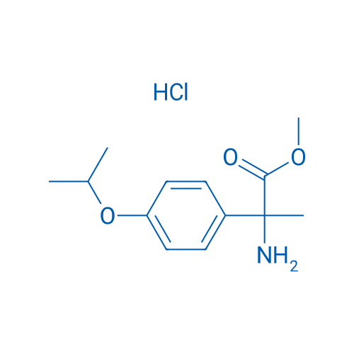 Methyl 2-amino-2-(4-isopropoxyphenyl)propanoate hydrochloride 250mg