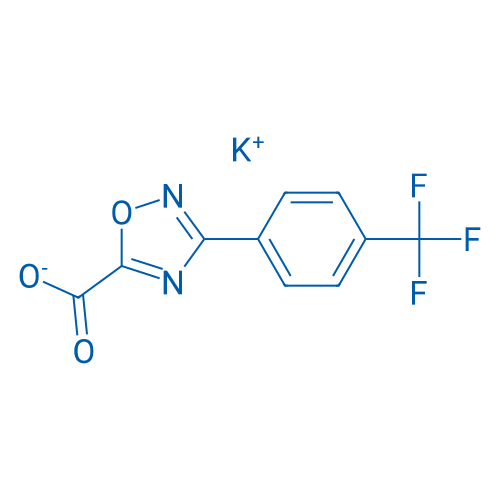 Potassium 3-(4-(trifluoromethyl)phenyl)-1,2,4-oxadiazole-5-carboxylate 1g