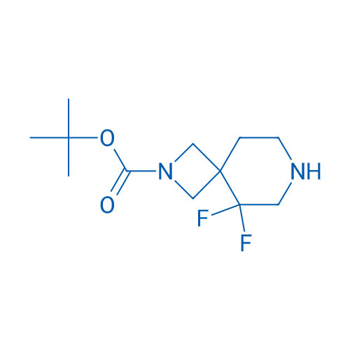 tert-Butyl 5,5-difluoro-2,7-diazaspiro[3.5]nonane-2-carboxylate 250mg