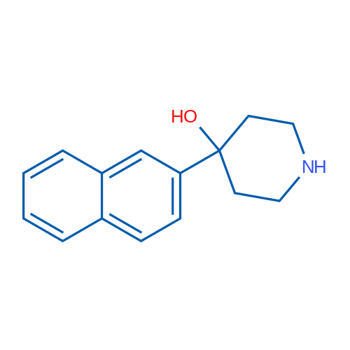 4-Hydroxy-4-(naphth-2-yl)piperidine 1g