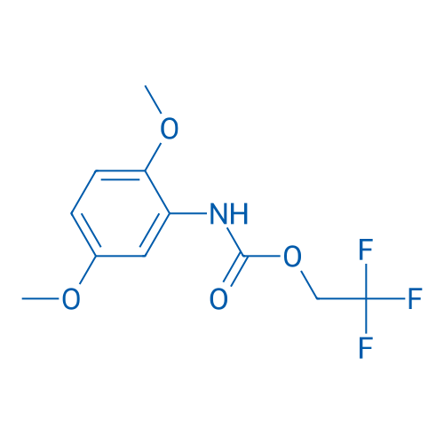 2,2,2-Trifluoroethyl N-(2,5-dimethoxyphenyl)carbamate 1g