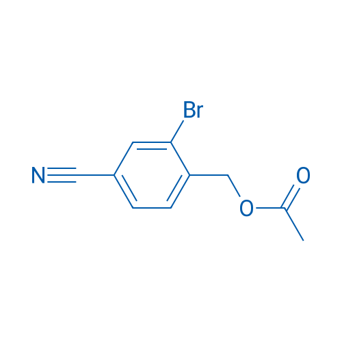 2-Bromo-4-cyanobenzyl acetate 100mg