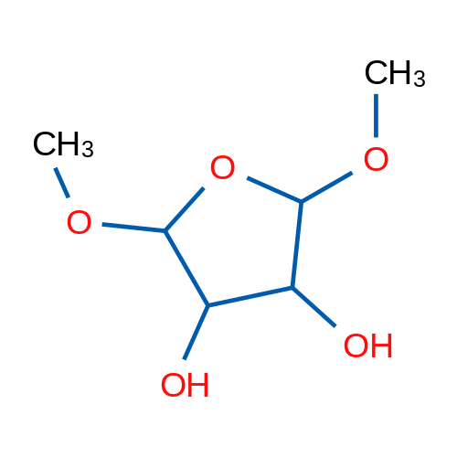 2,5-Dimethoxytetrahydrofuran-3,4-diol 1g