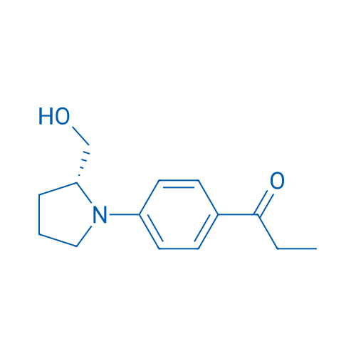(R)-1-(4-(2-(HYDROXYMETHYL)PYRROLIDIN-1-YL)PHENYL)PROPAN-1-ONE 1g