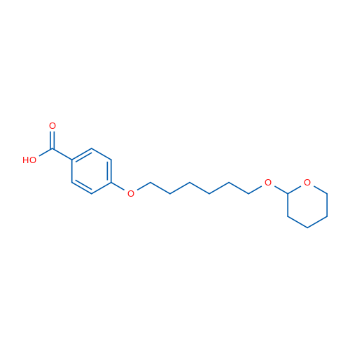 4-{[6-(oxan-2-yloxy)hexyl]oxy}benzoic acid 1g