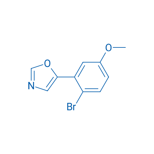 5-(2-Bromo-5-methoxyphenyl)oxazole 25g