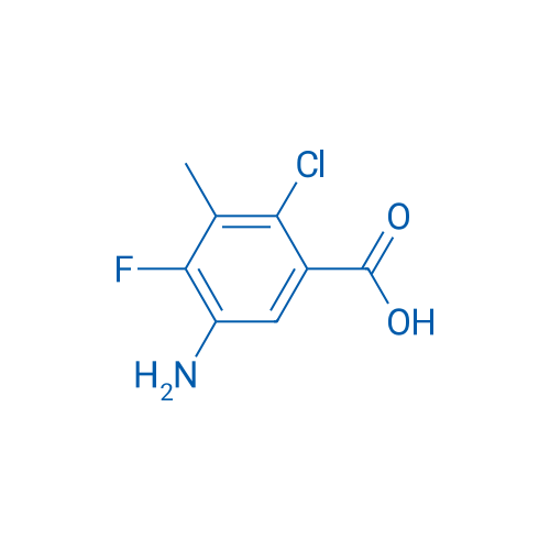 5-AMINO-2-CHLORO-4-FLUORO-3-METHYLBENZOIC ACID 1g