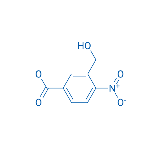 Methyl 3-(hydroxymethyl)-4-nitrobenzoate 250mg