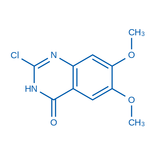 2-Chloro-6,7-dimethoxyquinazolin-4(3H)-one 1g