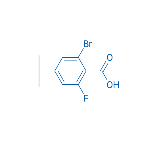 2-BROMO-4-(TERT-BUTYL)-6-FLUOROBENZOIC ACID 1g