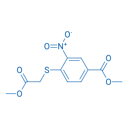 Methyl 4-((2-methoxy-2-oxoethyl)thio)-3-nitrobenzoate 5g