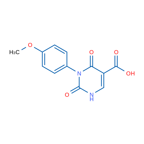3-(4-methoxyphenyl)-2,4-dioxo-1,2,3,4-tetrahydropyrimidine-5-carboxylic acid 10g