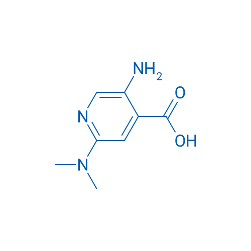 5-Amino-2-(dimethylamino)isonicotinic acid 1g