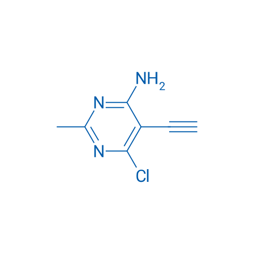 6-CHLORO-5-ETHYNYL-2-METHYLPYRIMIDIN-4-AMINE 250mg