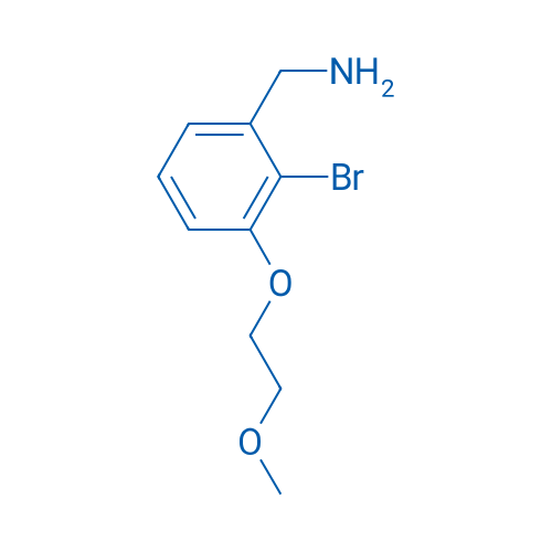 2-Bromo-3-(2-methoxy-ethoxy)-benzylamine 250mg