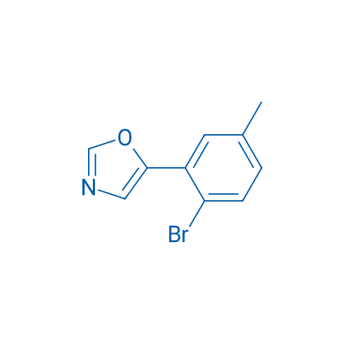 5-(2-Bromo-5-methylphenyl)oxazole 25g