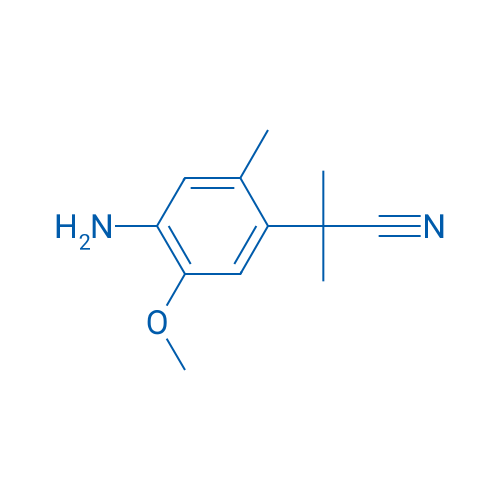 2-(4-AMINO-5-METHOXY-2-METHYLPHENYL)-2-METHYLPROPANENITRILE 1g