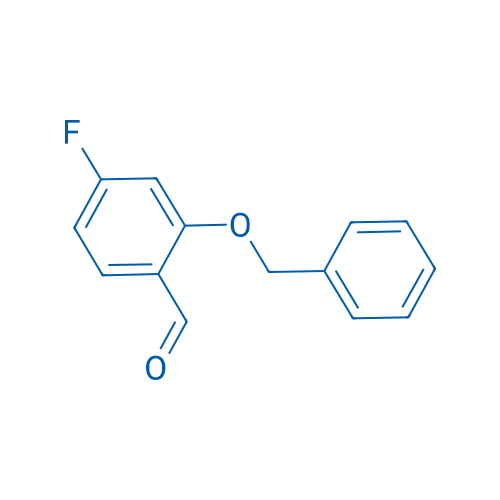 2-(Benzyloxy)-4-fluorobenzaldehyde 250mg