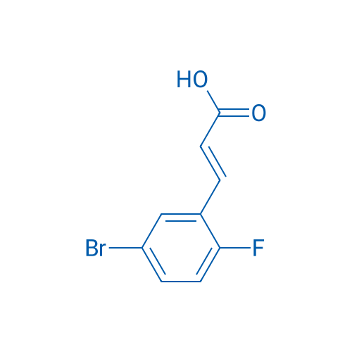 5-Bromo-2-fluorocinnamic acid 1g