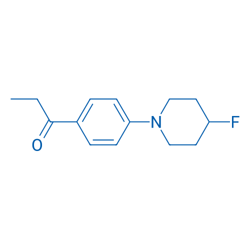 1-(4-(4-fluoropiperidin-1-yl)phenyl)propan-1-one 1g